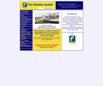Flairmodels.co.uk(Flair Products Ltd) Screenshot