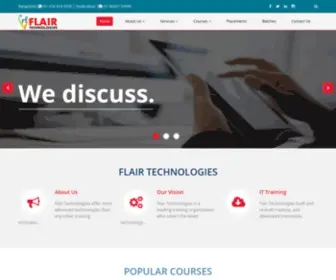 Flairtechnologies.in(Flair Technologies) Screenshot