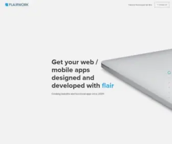 Flairwork.com(IPhone app) Screenshot