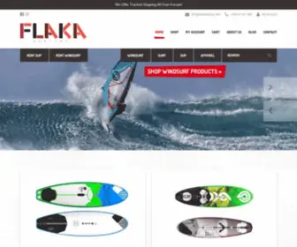 Flakasurfing.com(WooCart) Screenshot