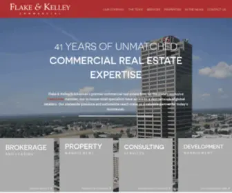 Flake-Kelley.com(Flake & Kelley Commercial) Screenshot