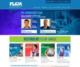Flam.org.br(Flam) Screenshot