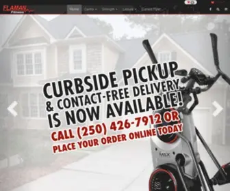 Flamancranbrook.com(Flaman Fitness) Screenshot