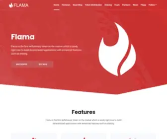Flamanet.io(Flama Token) Screenshot