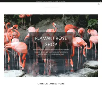 Flamant-Rose-Shop.com(Flamant Rose Shop) Screenshot