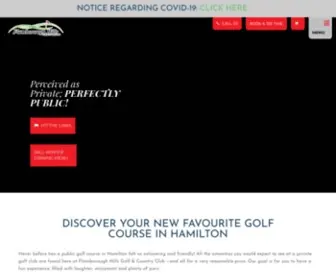 Flamboroughhills.com(Hamilton Golf Course) Screenshot