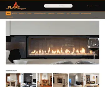 Flame-LB.com(Fireplace Store Company) Screenshot