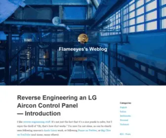 Flameeyes.blog(Flameeyes's Weblog) Screenshot