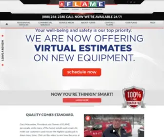 Flamefurnace.com(Metro Detroit HVAC) Screenshot