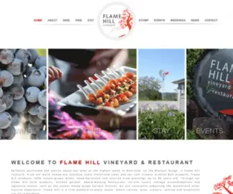 Flamehill.com.au(Flame Hill Vineyard) Screenshot