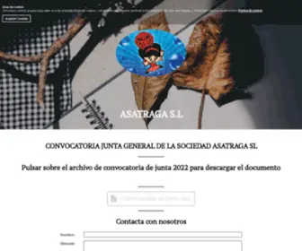 Flamencacanarias.com(ASATRAGA S.L CONVOCATORIA JUNTA GENERAL DE LA SOCIEDAD ASATRAGA SL) Screenshot