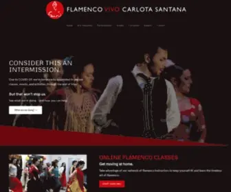 Flamenco-Vivo.org(Flamenco Vivo Carlota Santana) Screenshot