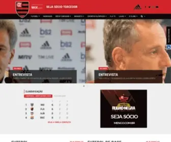 Flamengo.com.br(Clube de Regatas do Flamengo) Screenshot