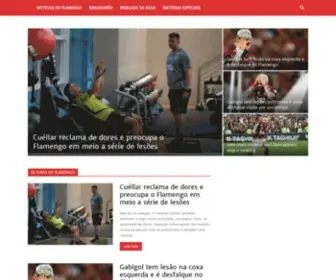 Flamengo1895.com(News) Screenshot