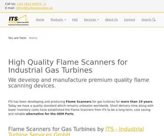 Flamescanner.net(Flame Scanners for Industrial Gas Turbines) Screenshot