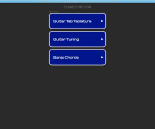 Flametune.com(The Leading Flame Tune Site on the Net) Screenshot