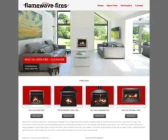 Flamewavefires.co.uk(Tortoise Fireboxes) Screenshot