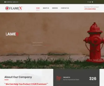 Flamex-Qatar.com(FLAMEX) Screenshot