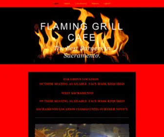 Flaminggrillcafe.com(Flaming Grill Cafe) Screenshot