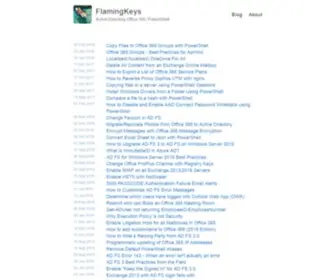 Flamingkeys.com(Active Directory) Screenshot