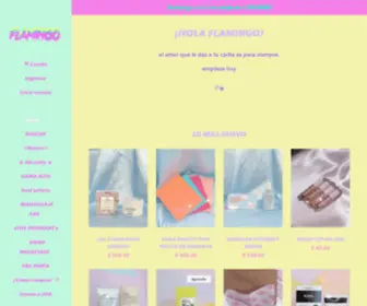 Flamingocosmeticos.com(Flamingo Cosmetics) Screenshot