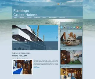 Flamingocruisehalong.com(Halong Flamingo Cruise) Screenshot