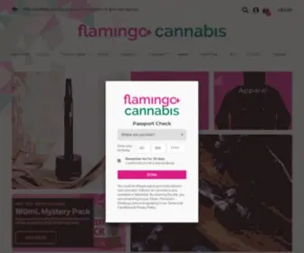 Flamingoplus.ca(Flamingo Vape) Screenshot