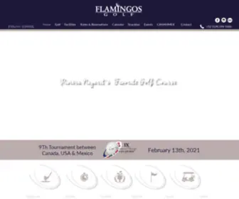 Flamingosgolf.com.mx(Flamingos Golf) Screenshot