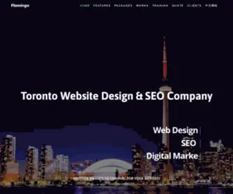 Flamingotechs.ca(Professional Toronto Website Design company) Screenshot