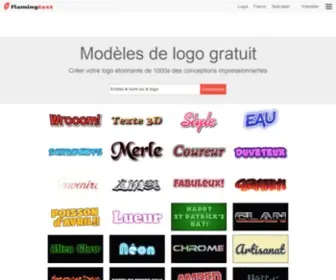 Flamingtext.fr(Logo Design et Name Generator) Screenshot