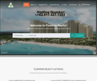 Flaminiaphilhomes.com(Cebu Real Estate For Sale in the Philippines) Screenshot