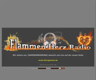 Flammenherzradio.de(Flammen Herz Radio) Screenshot