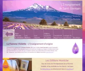 Flammeviolette.com(LA FLAMME VIOLETTE) Screenshot