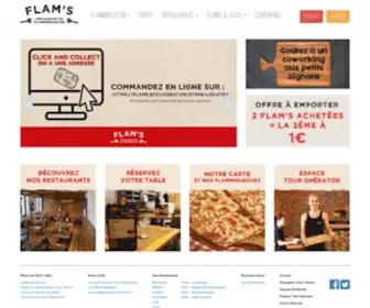 Flams.fr(Restaurants de Flammekueches) Screenshot