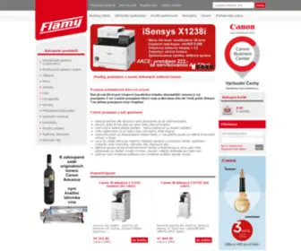 Flamy.com(Canon Business Center) Screenshot