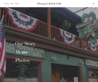 Flanaganspubandgrill.com(Flanagan's Pub & Grill) Screenshot