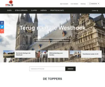 Flandersfields.be(Ontdek de regio Flanders Fields in West) Screenshot