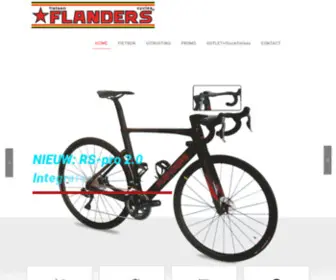 Flandersfietsen.be(Fietsen FLANDERS) Screenshot