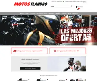 Flandro.com(Motos Flandro) Screenshot