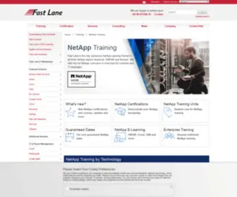 Flane.info(NetApp IT Training) Screenshot