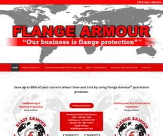 Flangearmour.com(Flangearmour) Screenshot