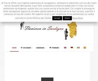 Flaniereninsardegna.com(Flanieren in Sardegna) Screenshot