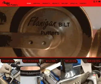 Flaniganbiltputters.com(Flanigan Bilt Putters) Screenshot