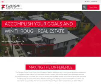 Flanigangroupinc.com(Flanigan Group Real Estate) Screenshot