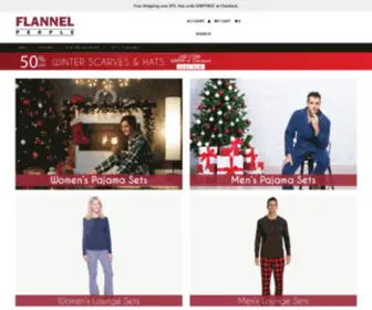 Flannelpeople.com(Flannel People) Screenshot