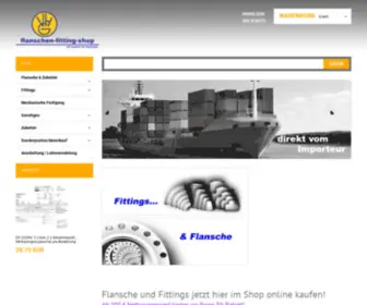 Flanschen-Fitting-Shop.de(T-Stücke) Screenshot
