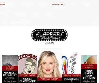 Flapperscomedy.com(Flappers Comedy Club) Screenshot