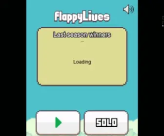 Flappylives.com(The #1 bird game) Screenshot