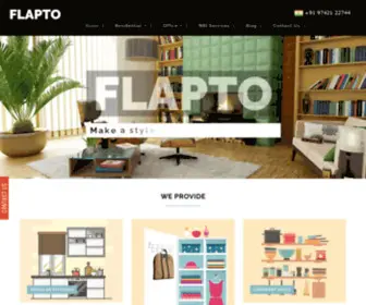 Flapto.com(Interior Designers Bangalore) Screenshot