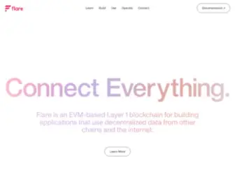 Flare.network(Flare is the blockchain for data) Screenshot